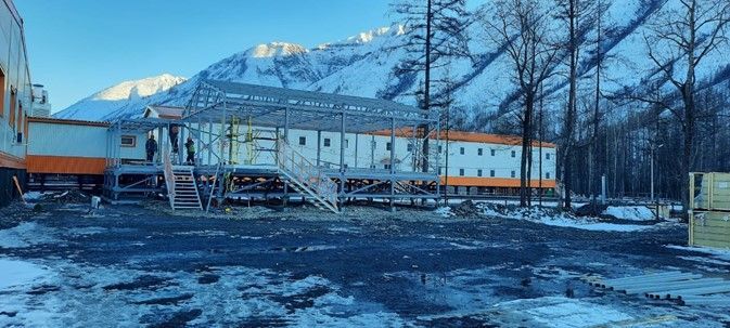 Расширение общежития и строительство бани для АО «Южно-Верхоянская горнодобывающая компания», Республика Саха-Якутия