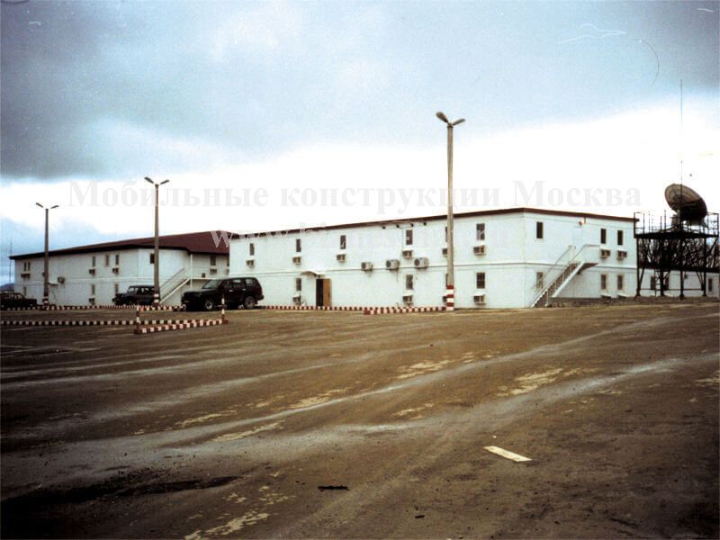 Модульный офис Заказчика для проекта КТК, Краснодарский Край, 2000 г.