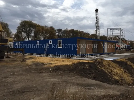 Комплекс зданий строительного городка для ГК «Северсталь»