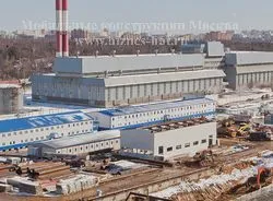 Здание общежития на строительстве ст. м. «Лермонтовский проспект» для УФСК «Мост»