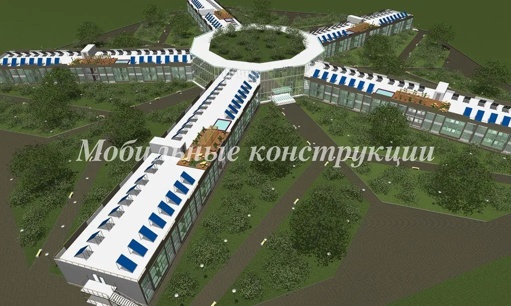 Жилой комплекс на 250 квартир с общественным центром
