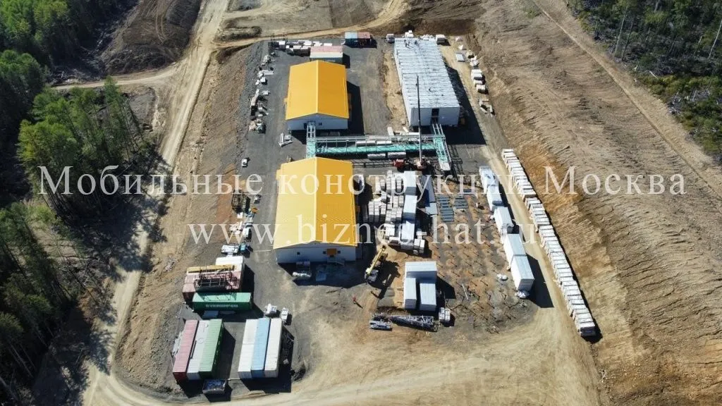 Вахтовый поселок для ООО «Ресурсы Албазино», Хабаровский Край